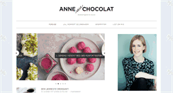 Desktop Screenshot of anneauchocolat.dk